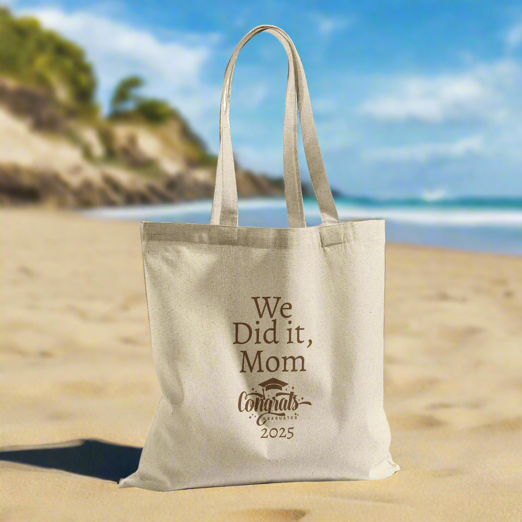 We Did it, Mom | Tote Bag Graduation Gift