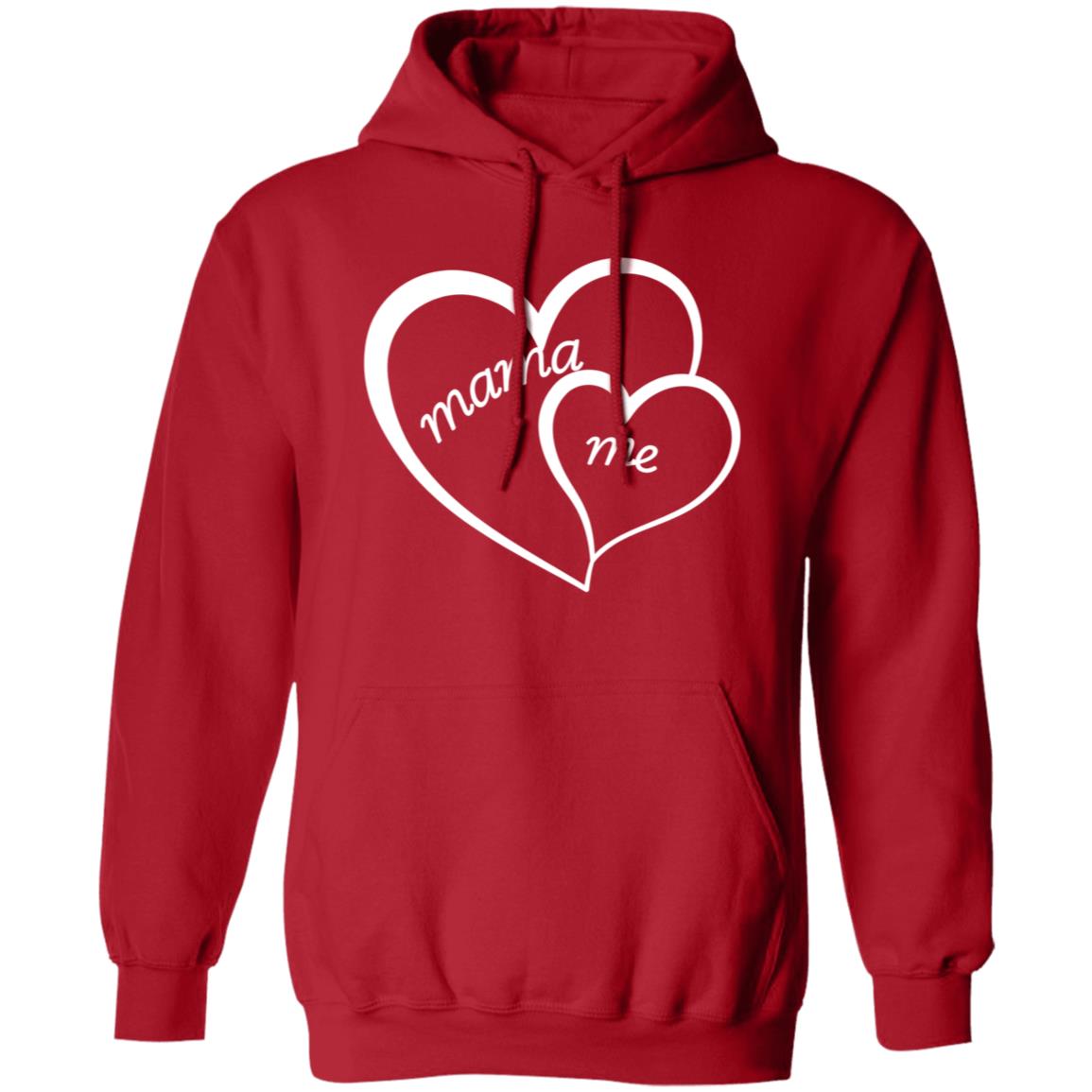 MAMA & ME HEART PULLOVER HOODIE