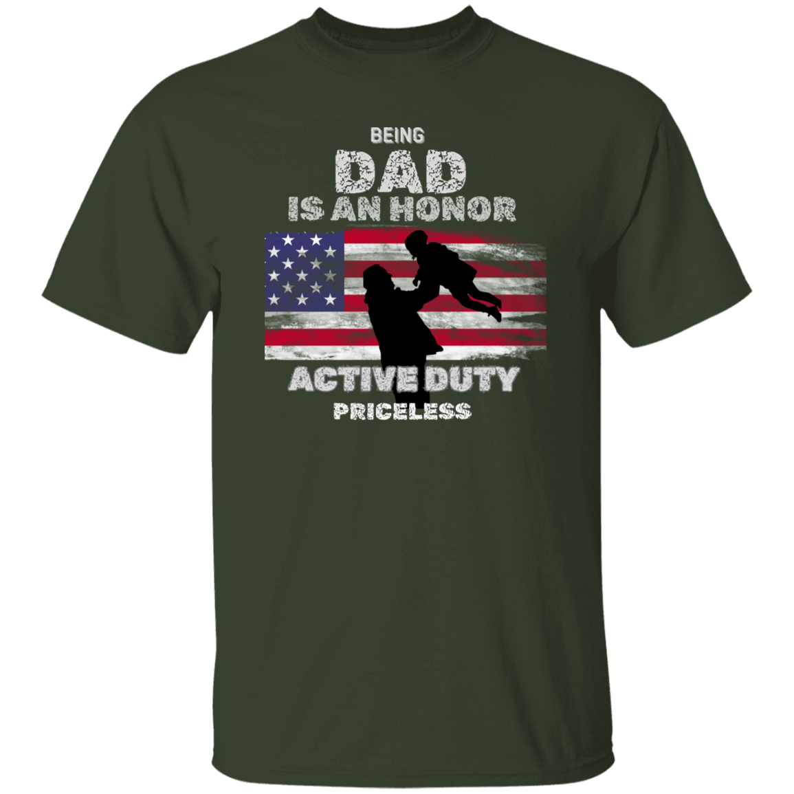 Dad On Active Duty T-Shirt
