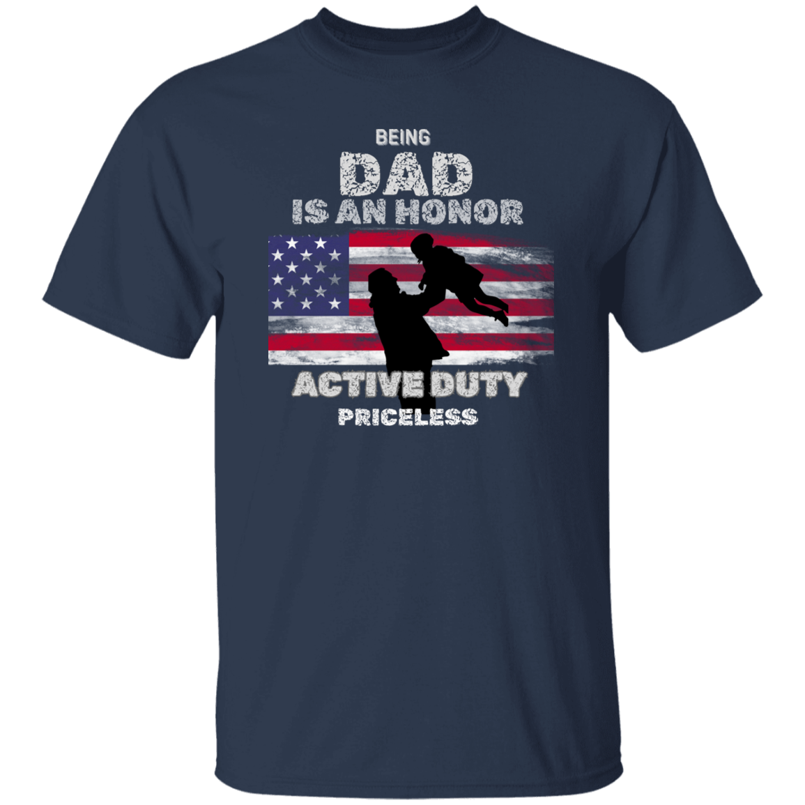 Dad On Active Duty T-Shirt