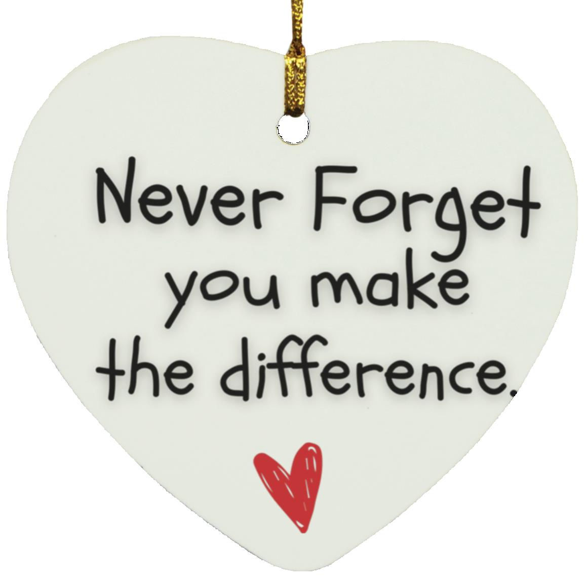 This is Why I Love You Heart Ornament