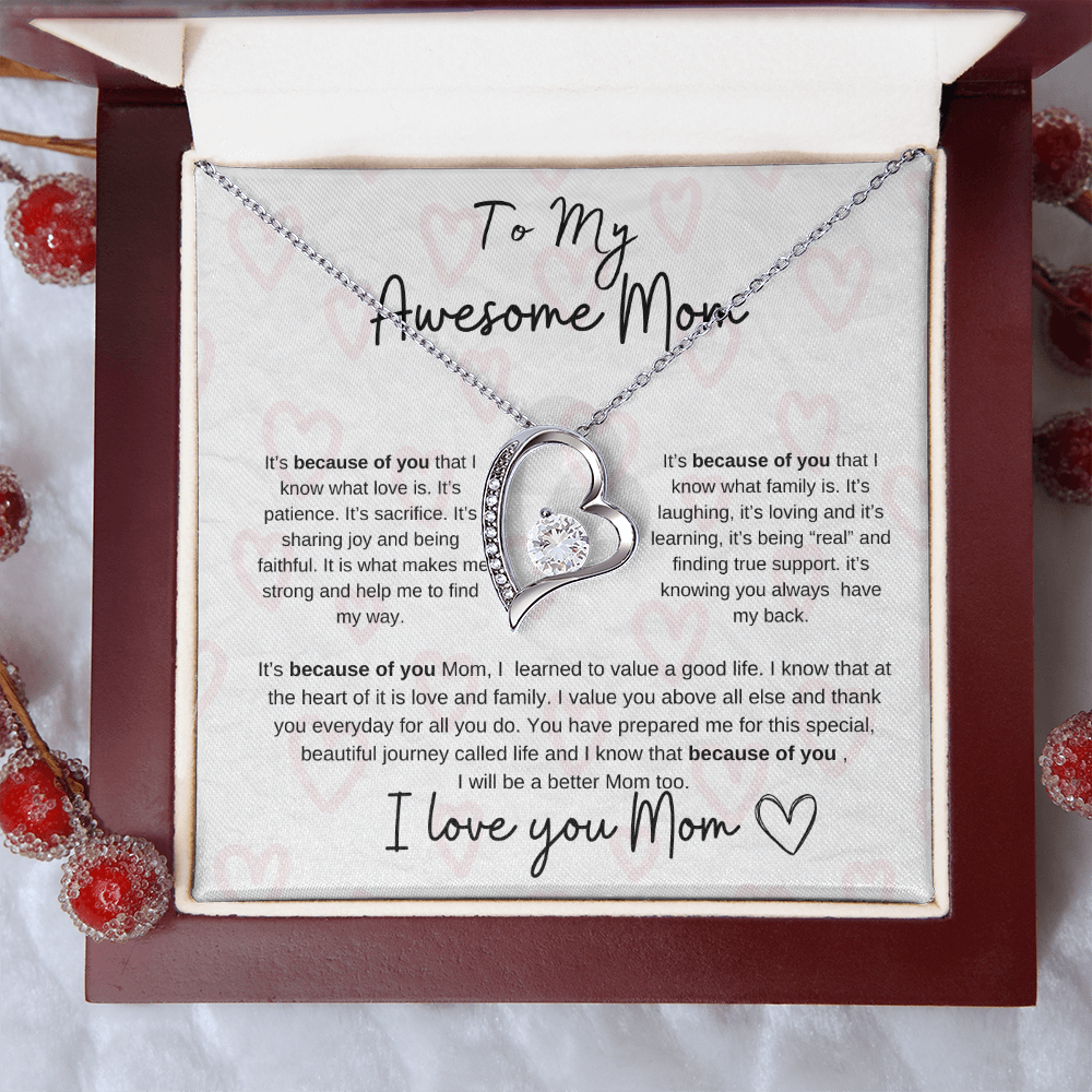 TO MY AWESOME MOM