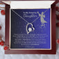 Daughter I Love You | Keep Reaching for the Stars| Forever Heart Necklace