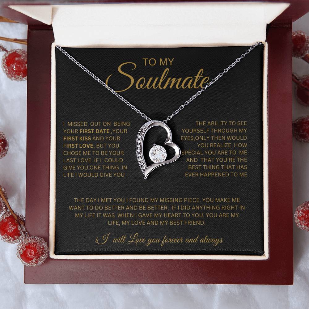 To My Soulmate-Forever Necklace