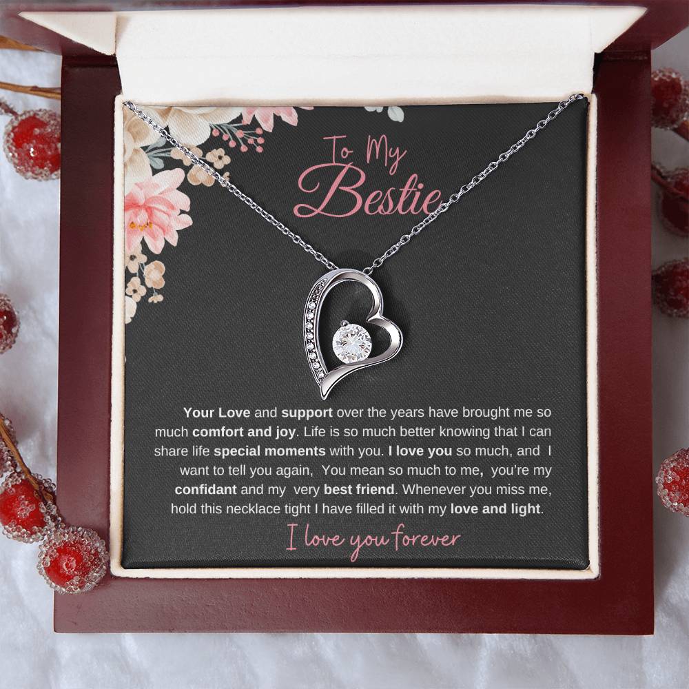 To My Bestie- Forever Necklace