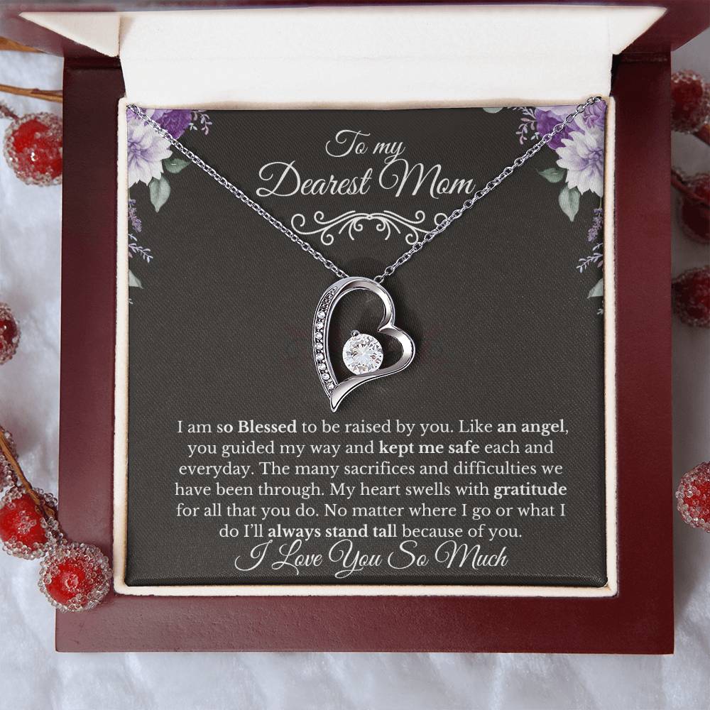 My Dearest Mother-I Love You Very Much| Forever Necklace