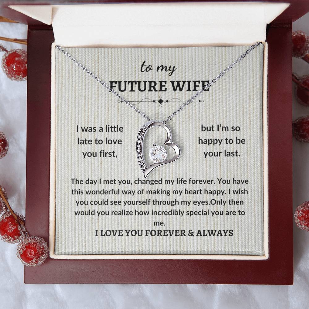 To My Future Wife-Forever Love Necklace