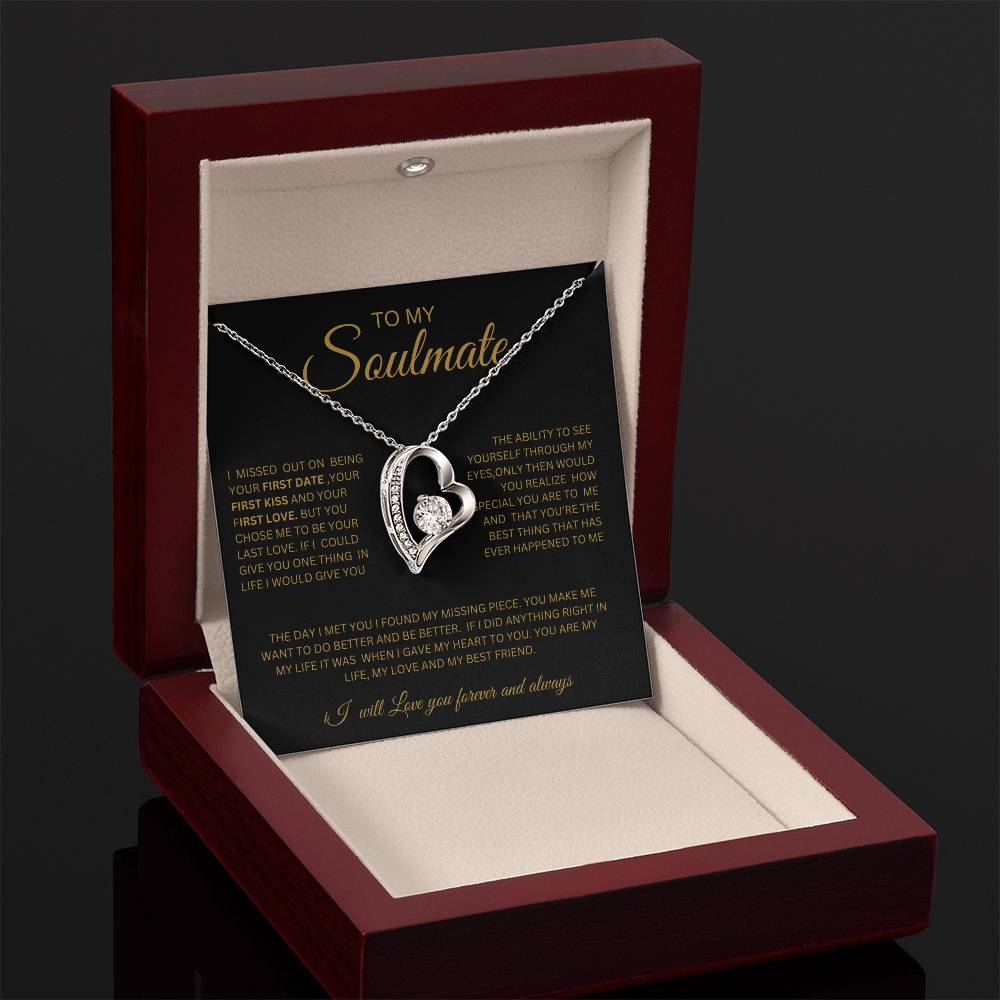 To My Soulmate-Forever Necklace