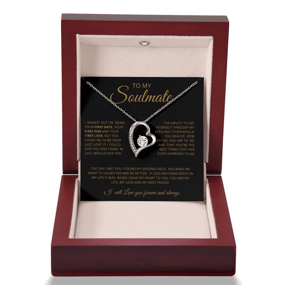 To My Soulmate-Forever Necklace