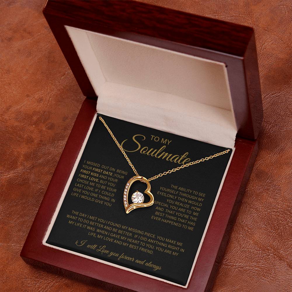 To My Soulmate-Forever Necklace