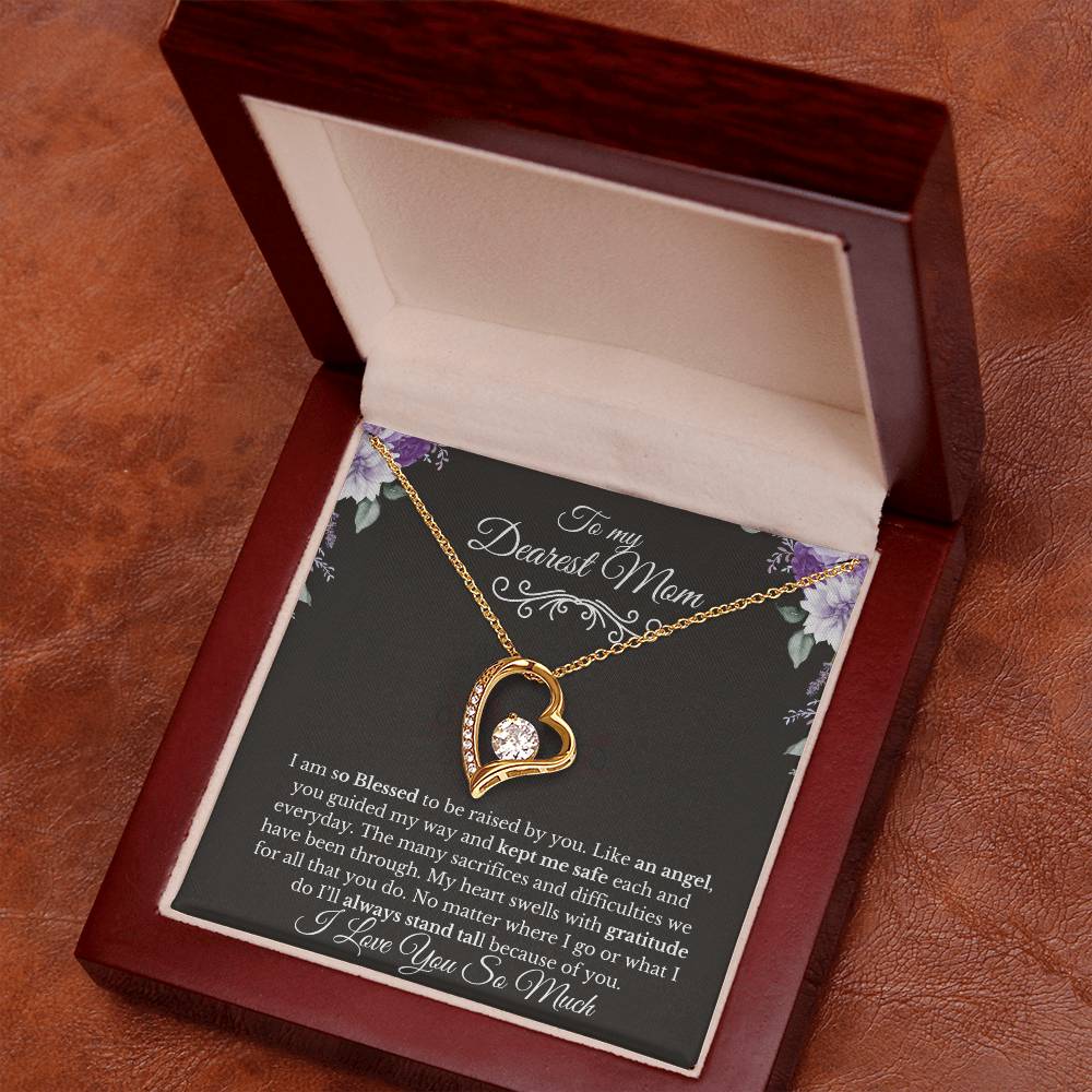 My Dearest Mother-I Love You Very Much| Forever Necklace