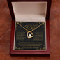 MY BEAUTIFUL WIFE YOU ARE SPECIAL TO ME FOREVER NECKLACE