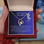 Daughter I Love You | Keep Reaching for the Stars| Forever Heart Necklace