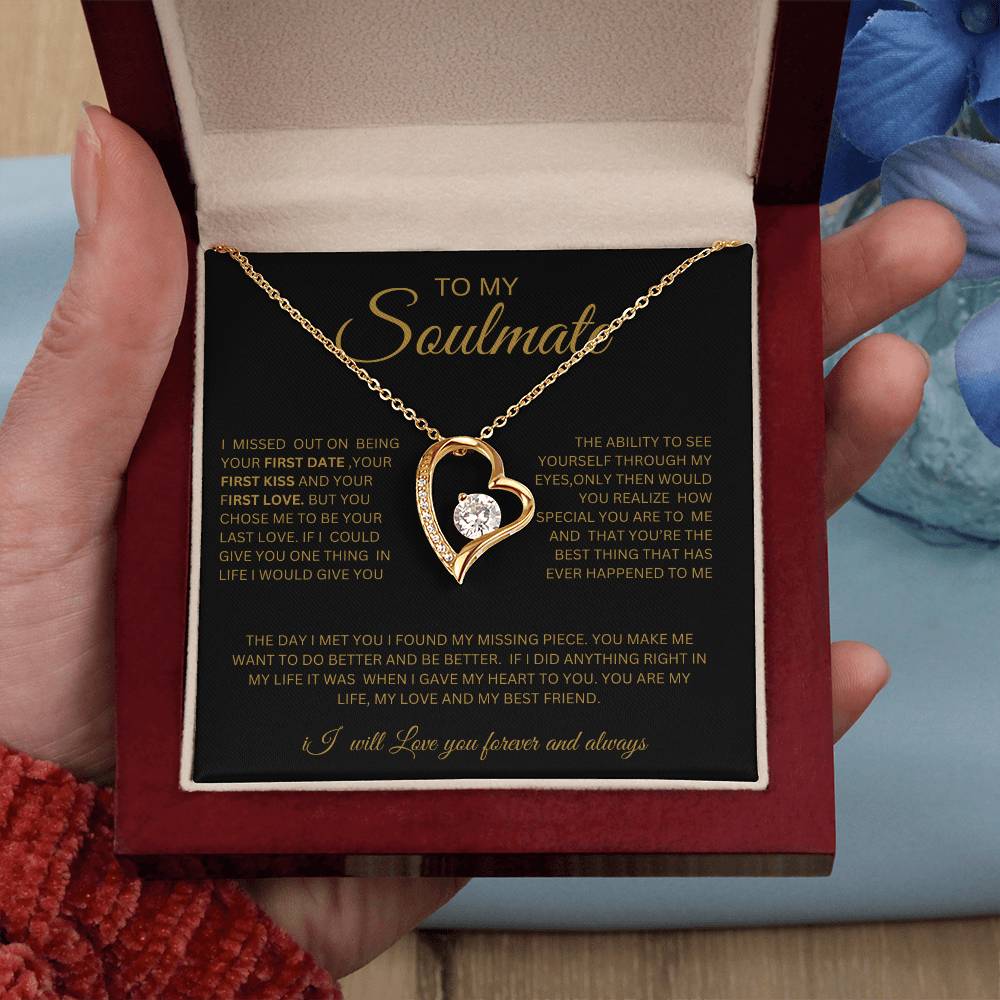 To My Soulmate-Forever Necklace