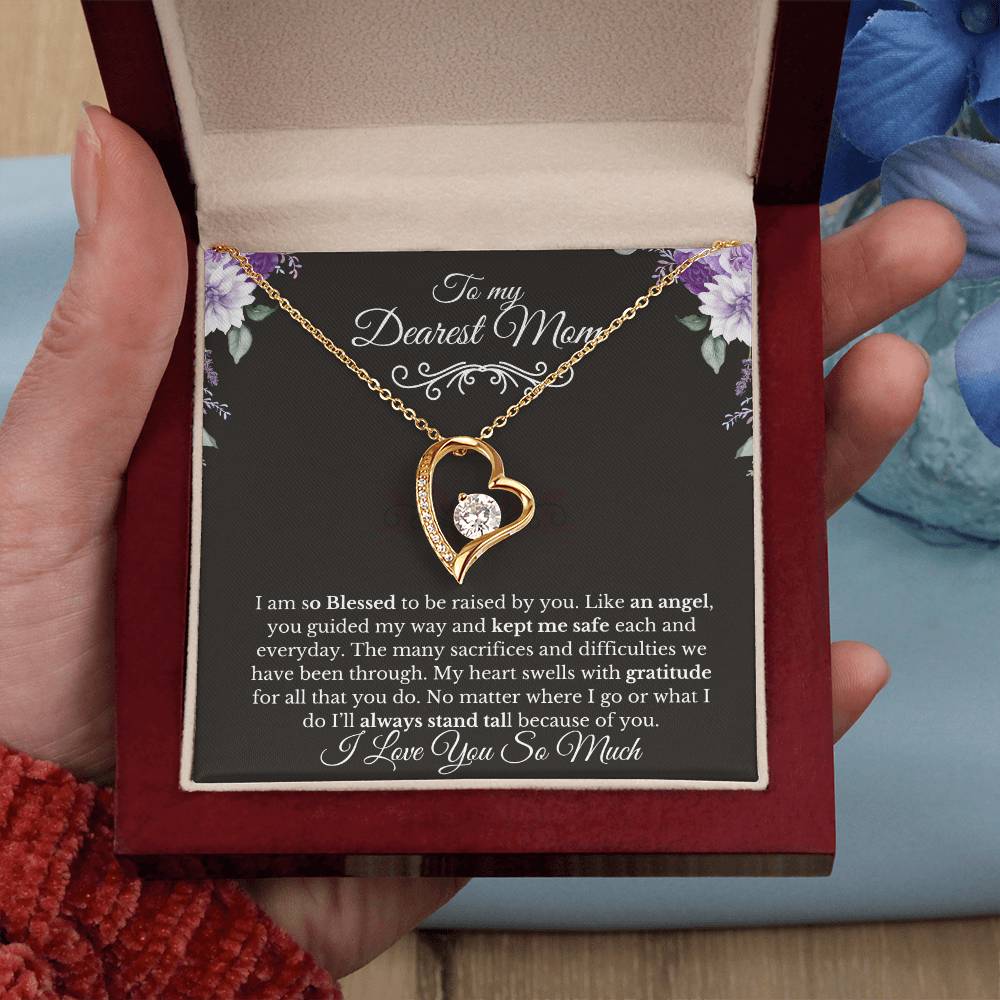 My Dearest Mother-I Love You Very Much| Forever Necklace