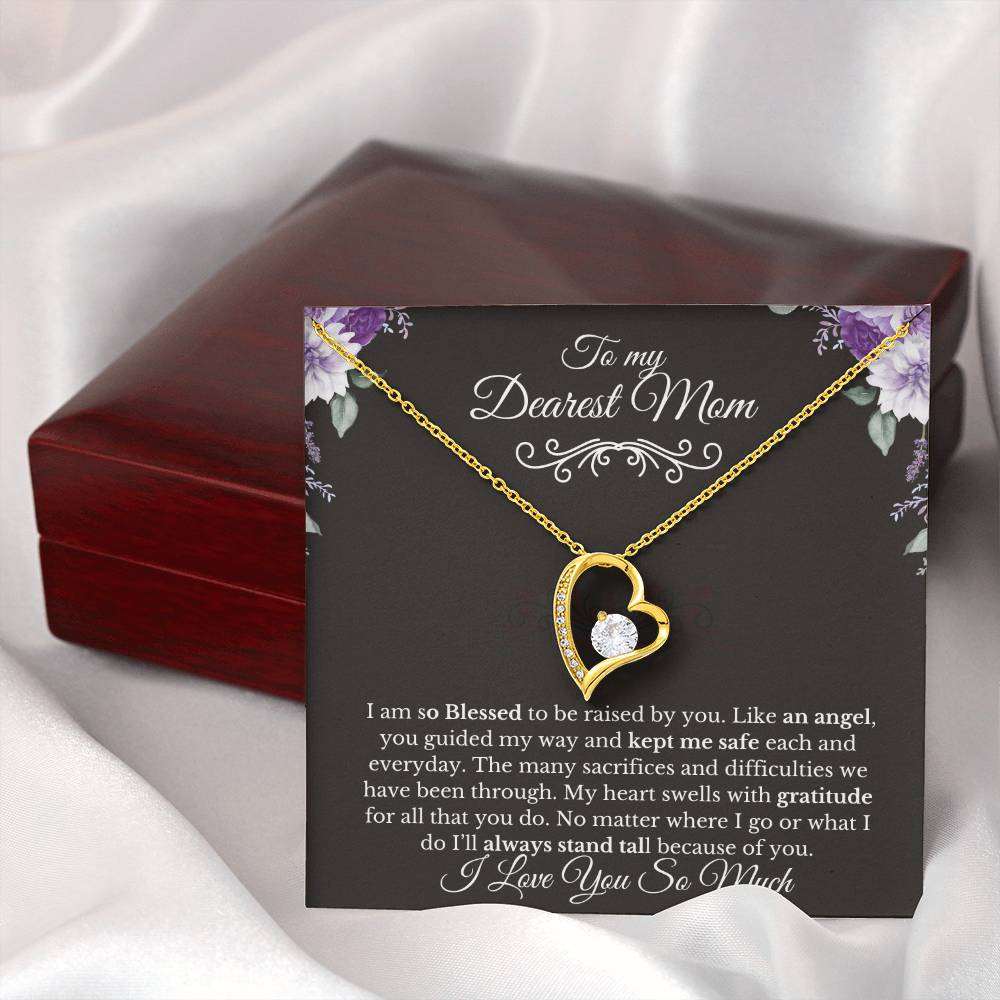 My Dearest Mother-I Love You Very Much| Forever Necklace