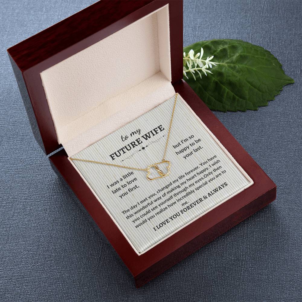 To My Future Wife-I Love You Forever| Everlasting Love Necklace