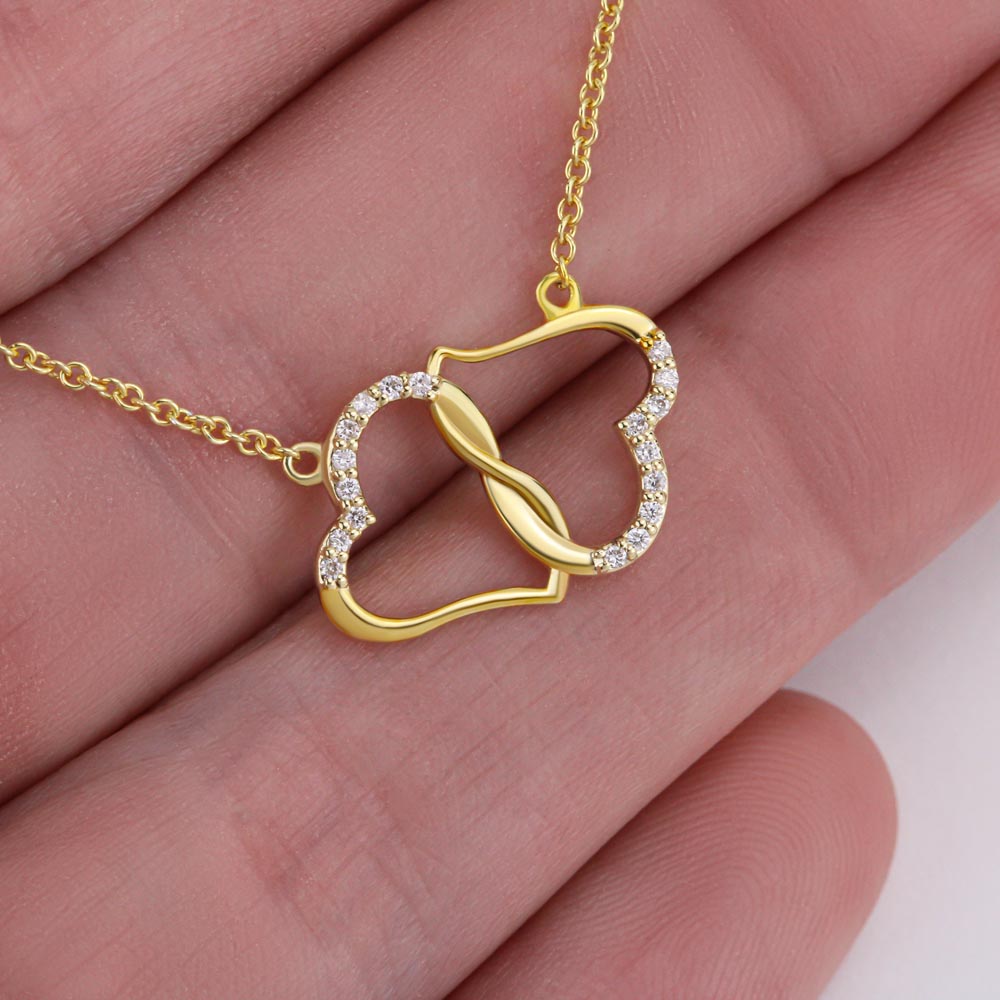 To My Beautiful Daughter: 10 Carat Everlasting Love Necklace