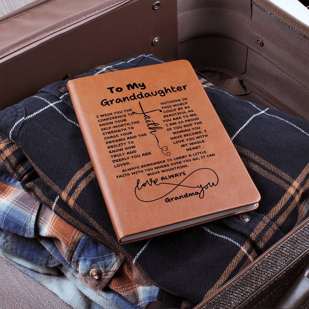 GRANDDAUGHTER CHASE YOUR DREAMS JOURNAL