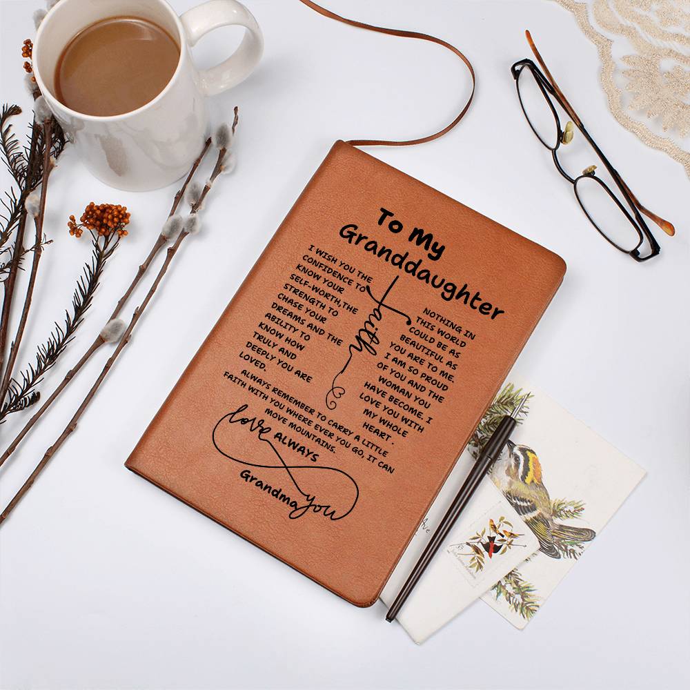 GRANDDAUGHTER CHASE YOUR DREAMS JOURNAL