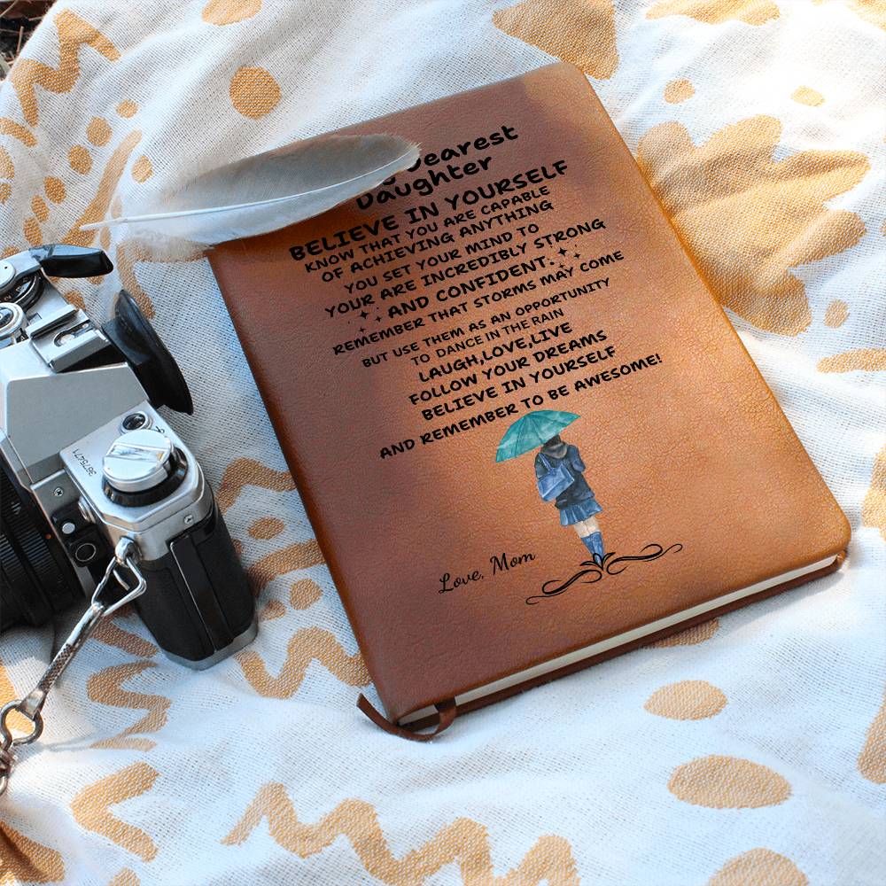 DANCE IN THE RAIN| DAUGHTER'S LEATHER JOURNAL