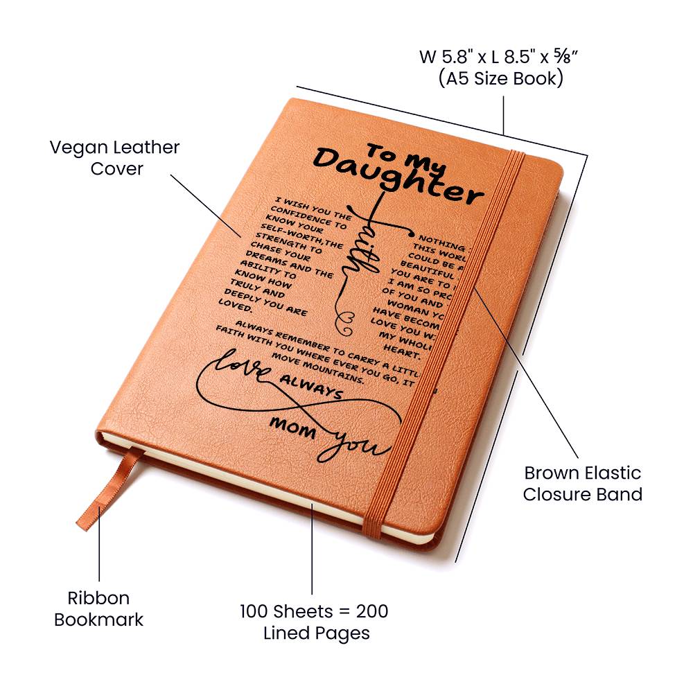 DAUGHTER CARRY FAITH WHERE EVER YOU GO| JOURNAL