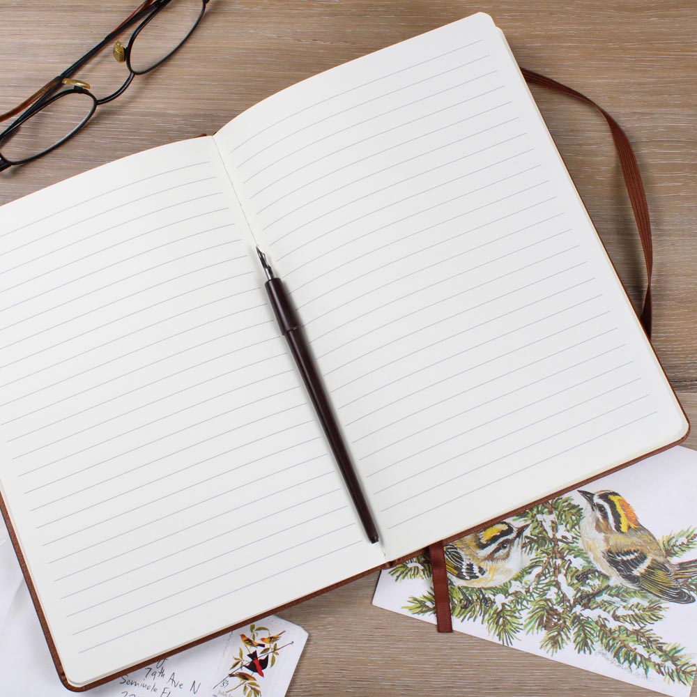 To My Awesome Grandson-Graduation Leather Journal