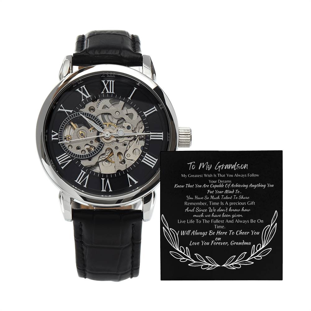 To My Grandson-Luxury Watch
