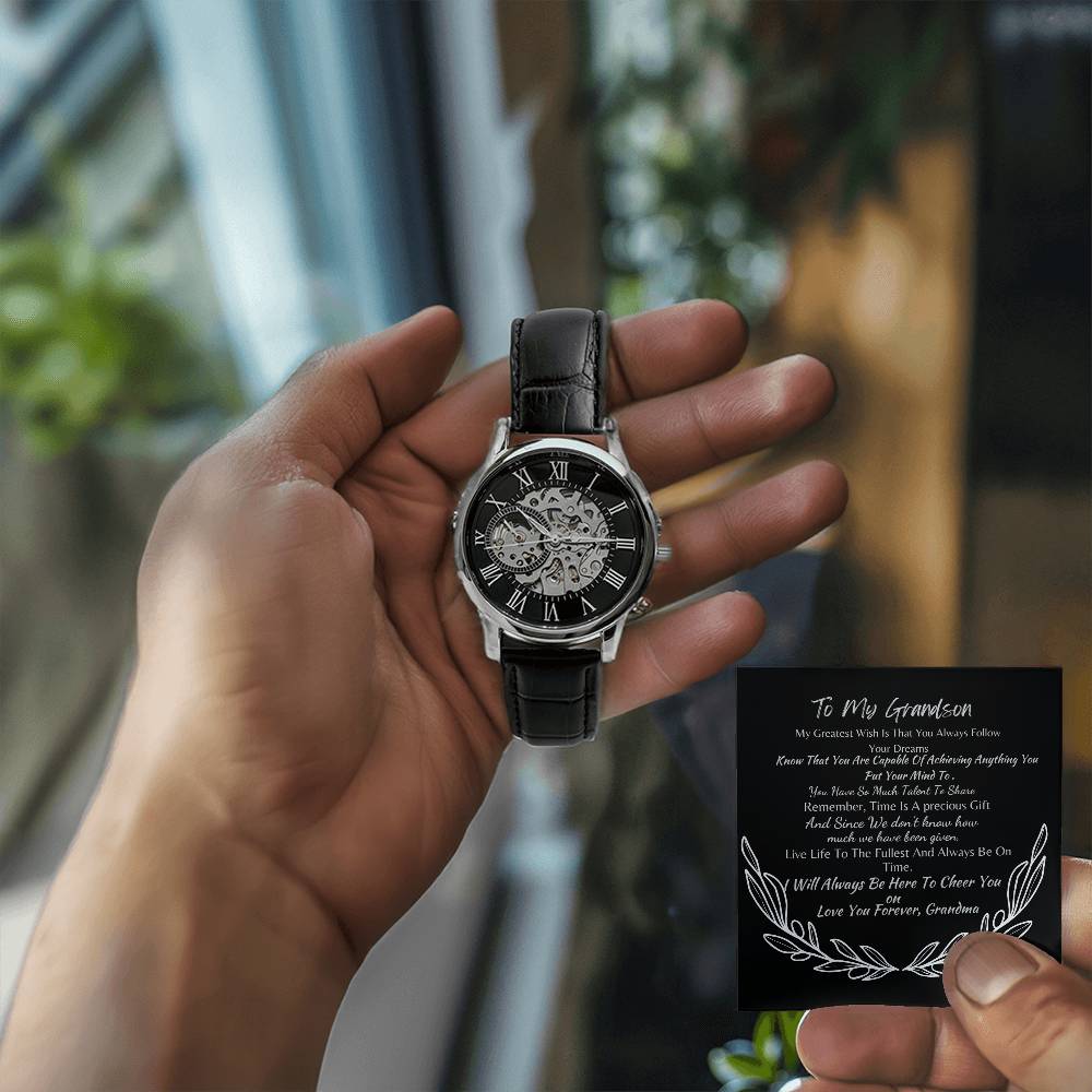 To My Grandson-Luxury Watch