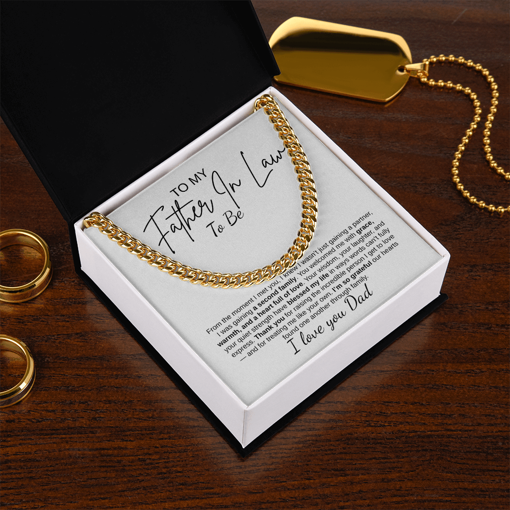 To My Father In Law To Be | I Love You Dad