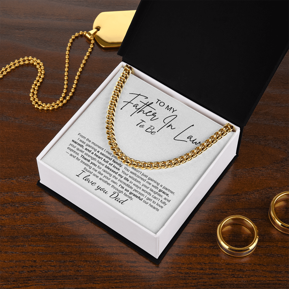 To My Father In Law To Be | I Love You Dad