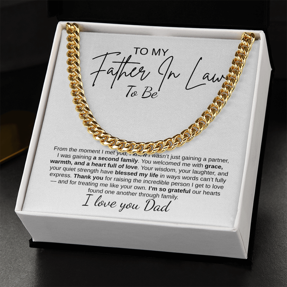 To My Father In Law To Be | I Love You Dad