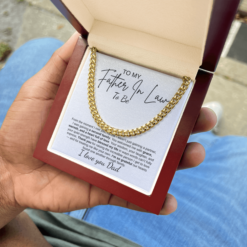 To My Father In Law To Be | I Love You Dad