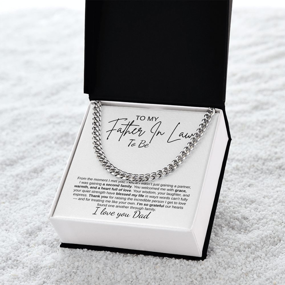 To My Father In Law To Be | I Love You Dad