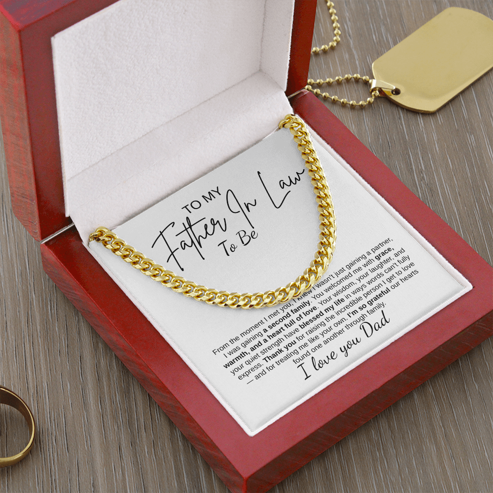 To My Father In Law To Be | I Love You Dad