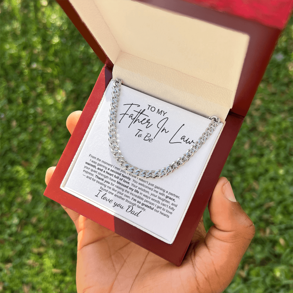 To My Father In Law To Be | I Love You Dad