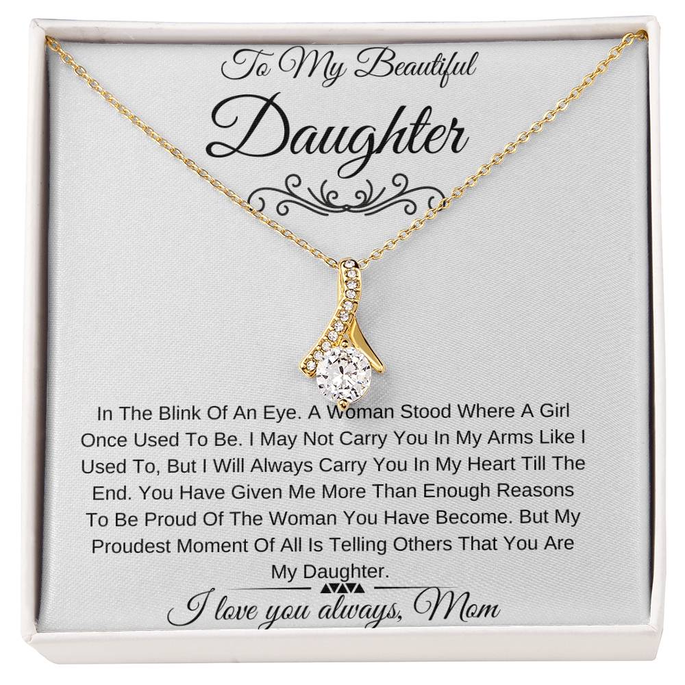 To My Beautiful Daughter-STUNNING Necklace
