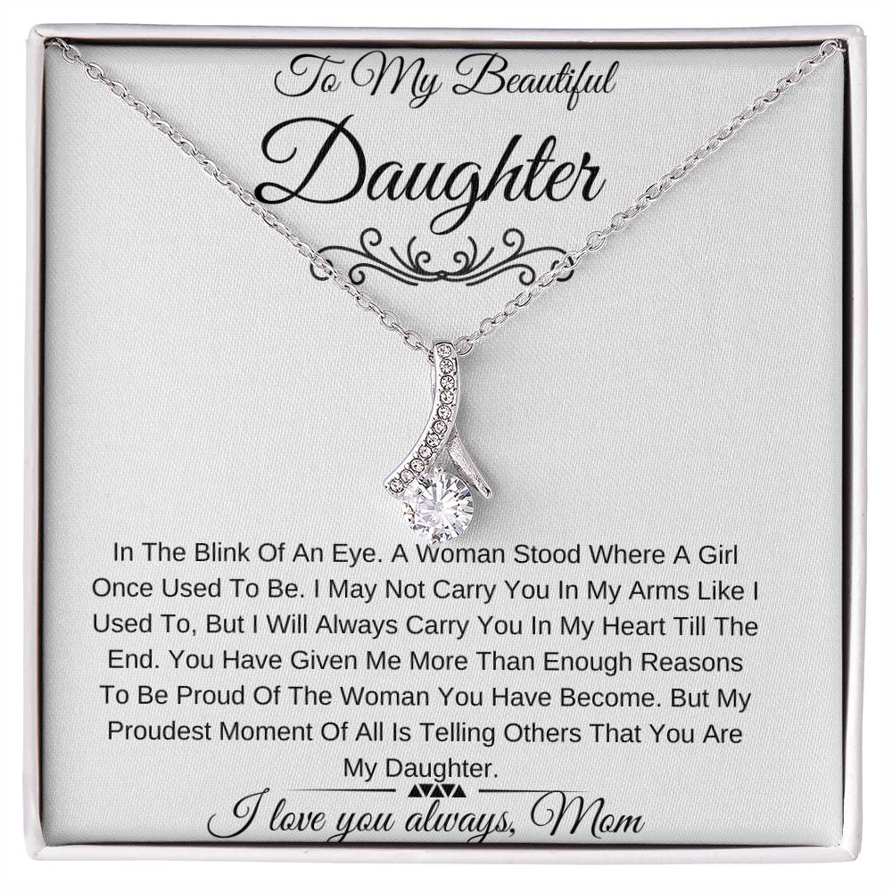 To My Beautiful Daughter-STUNNING Necklace
