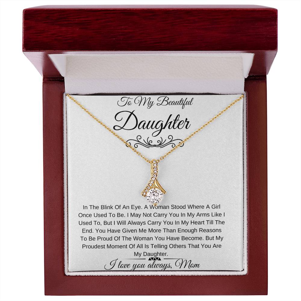 To My Beautiful Daughter-STUNNING Necklace