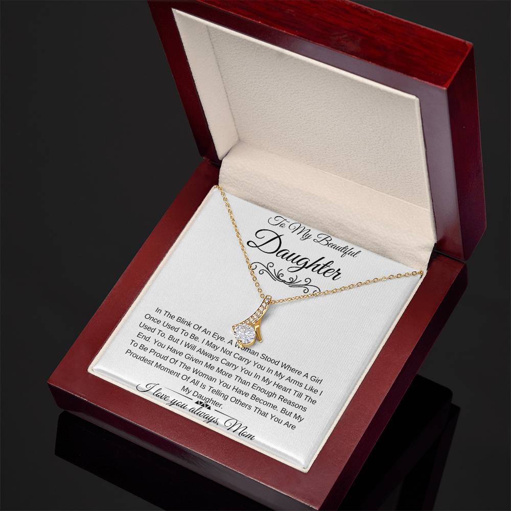 To My Beautiful Daughter-STUNNING Necklace