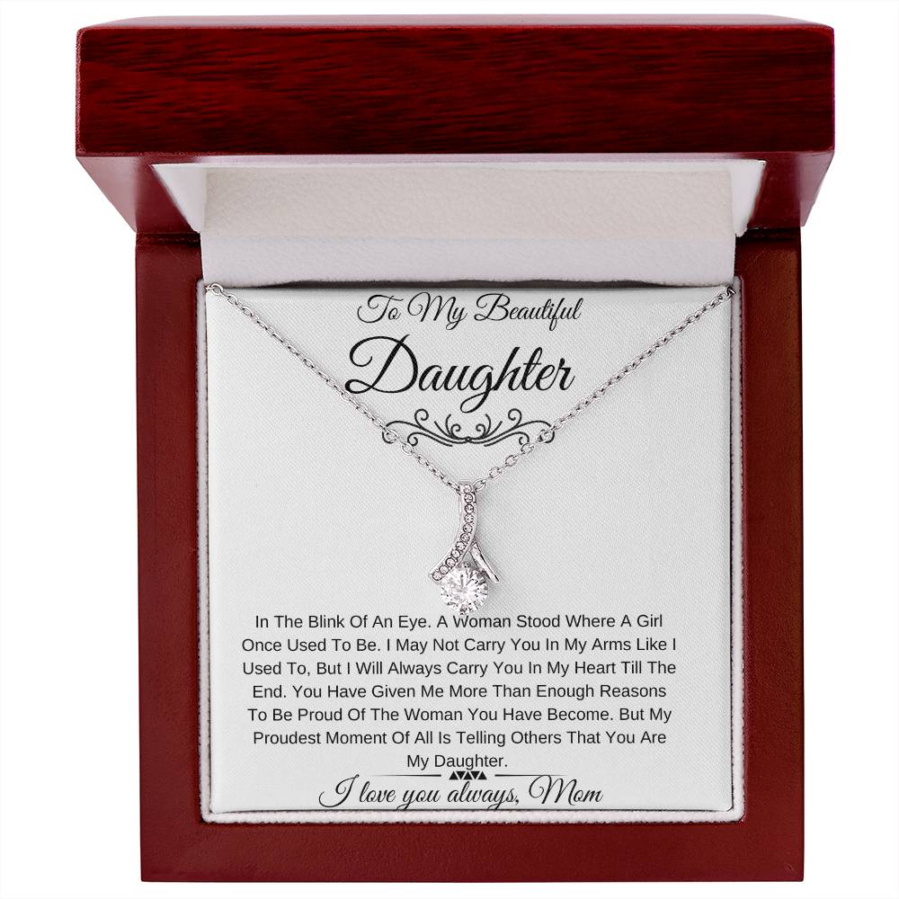 To My Beautiful Daughter-STUNNING Necklace