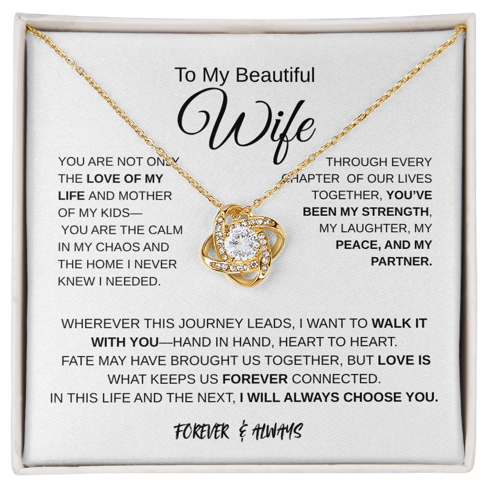 To My Wife & Partner in Life