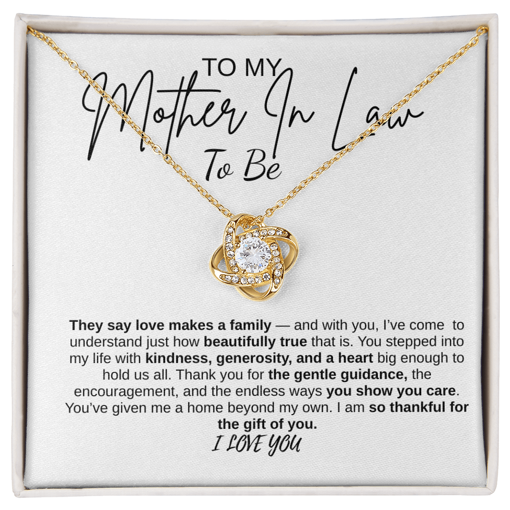 To My Mother In Law To Be | Thanks for Loving Me