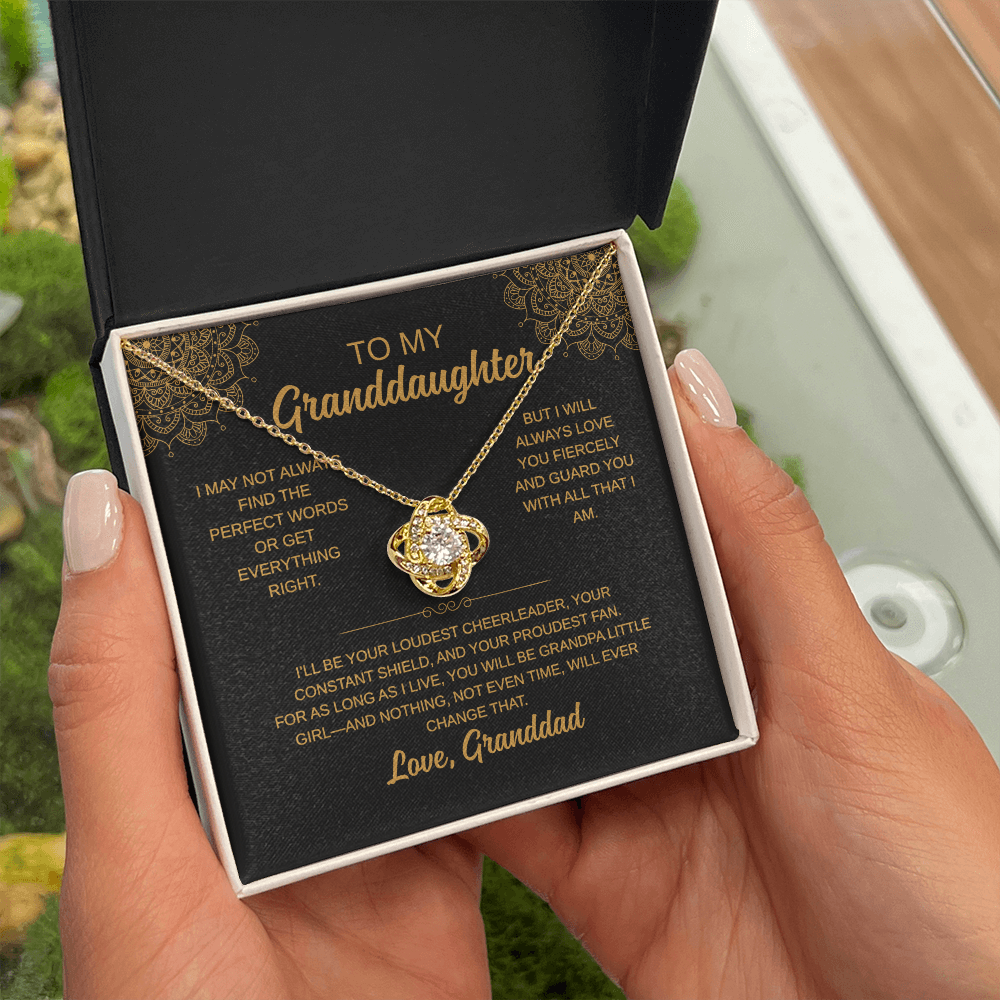To My Granddaughter | You Can Always Count On Me