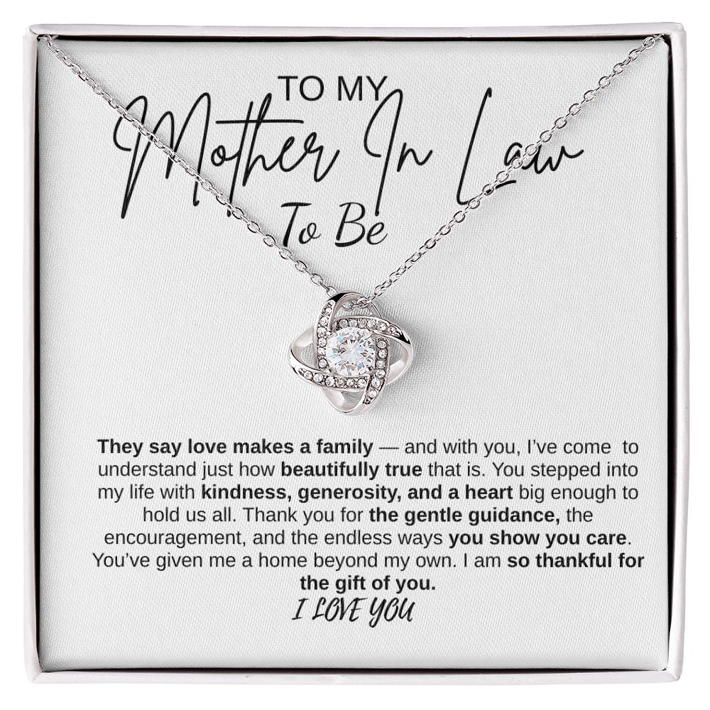 To My Mother In Law To Be | Thanks for Loving Me