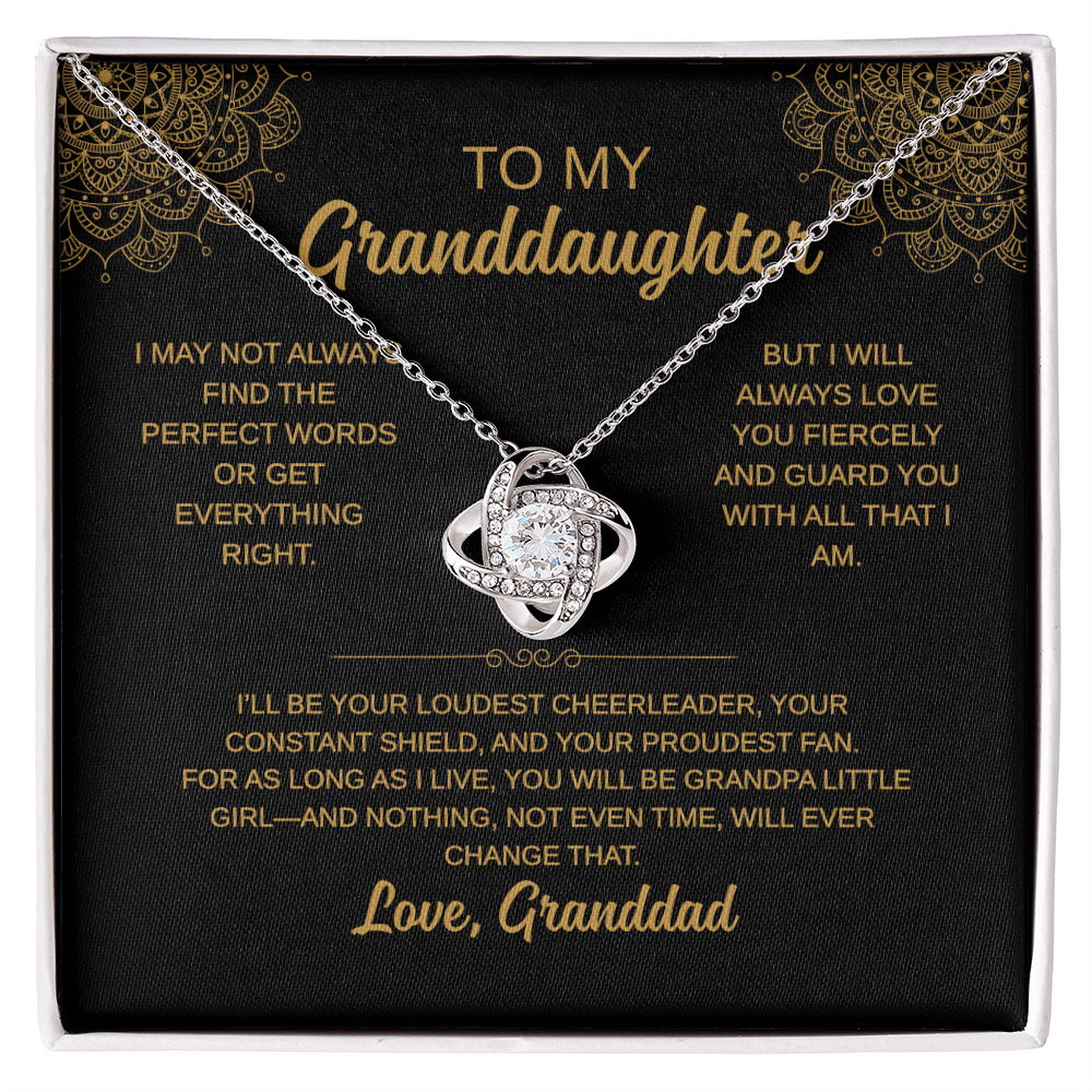 To My Granddaughter | You Can Always Count On Me