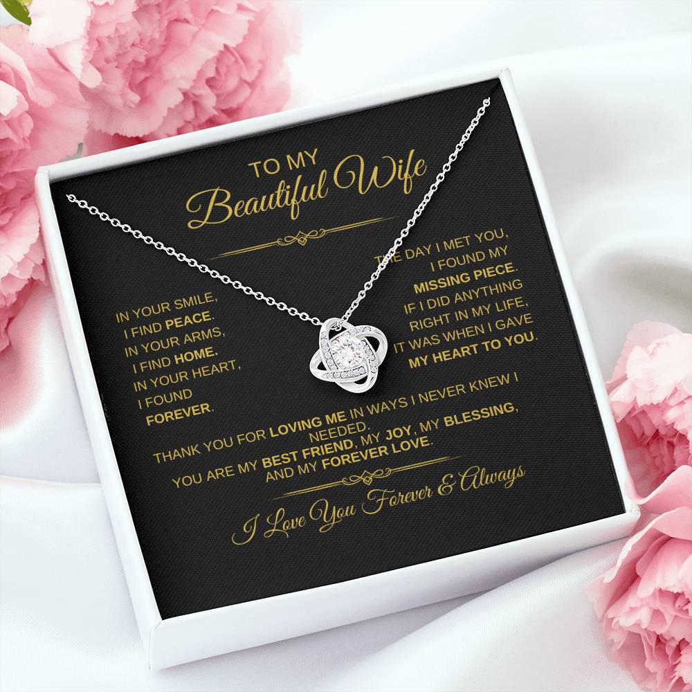 To My Beautiful Wife My Forever Love