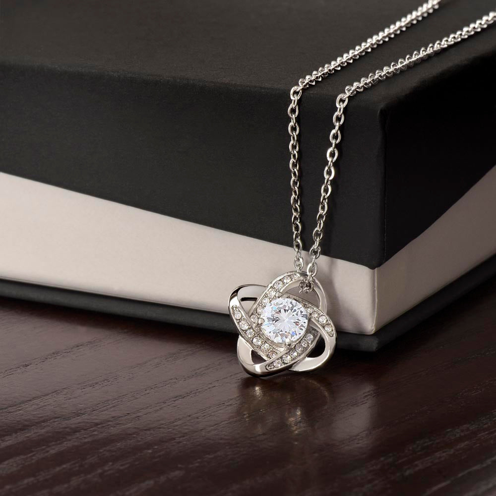BEAUTIFUL SOULMATE LOVEKNOT NECKLACE