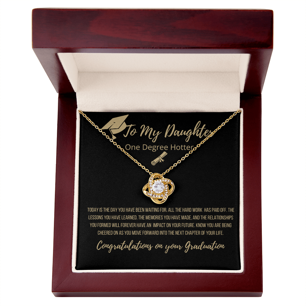 To My Daughter "Congratulations", You Did it