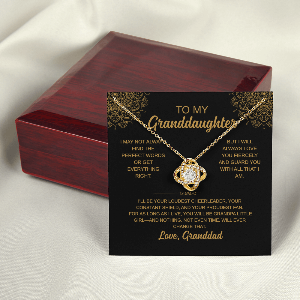 To My Granddaughter | You Can Always Count On Me